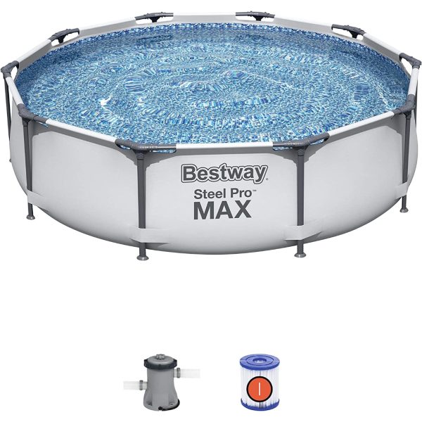 bestway steel pro round frame pool 76cm wed 2