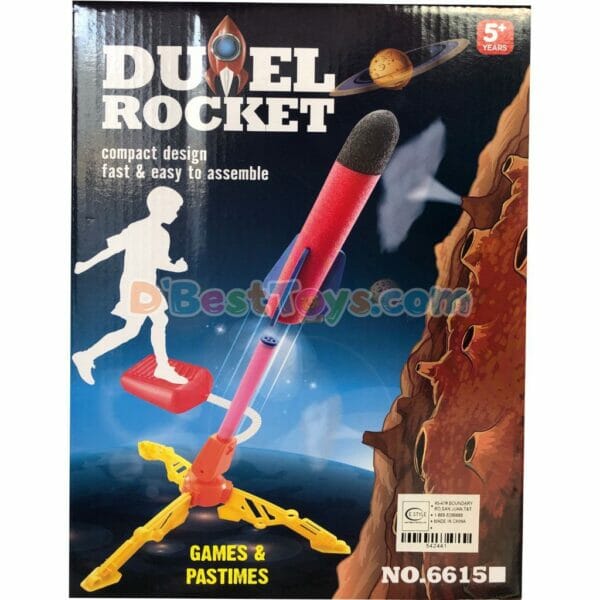 duel rocket compact design fast & easy to assemble3