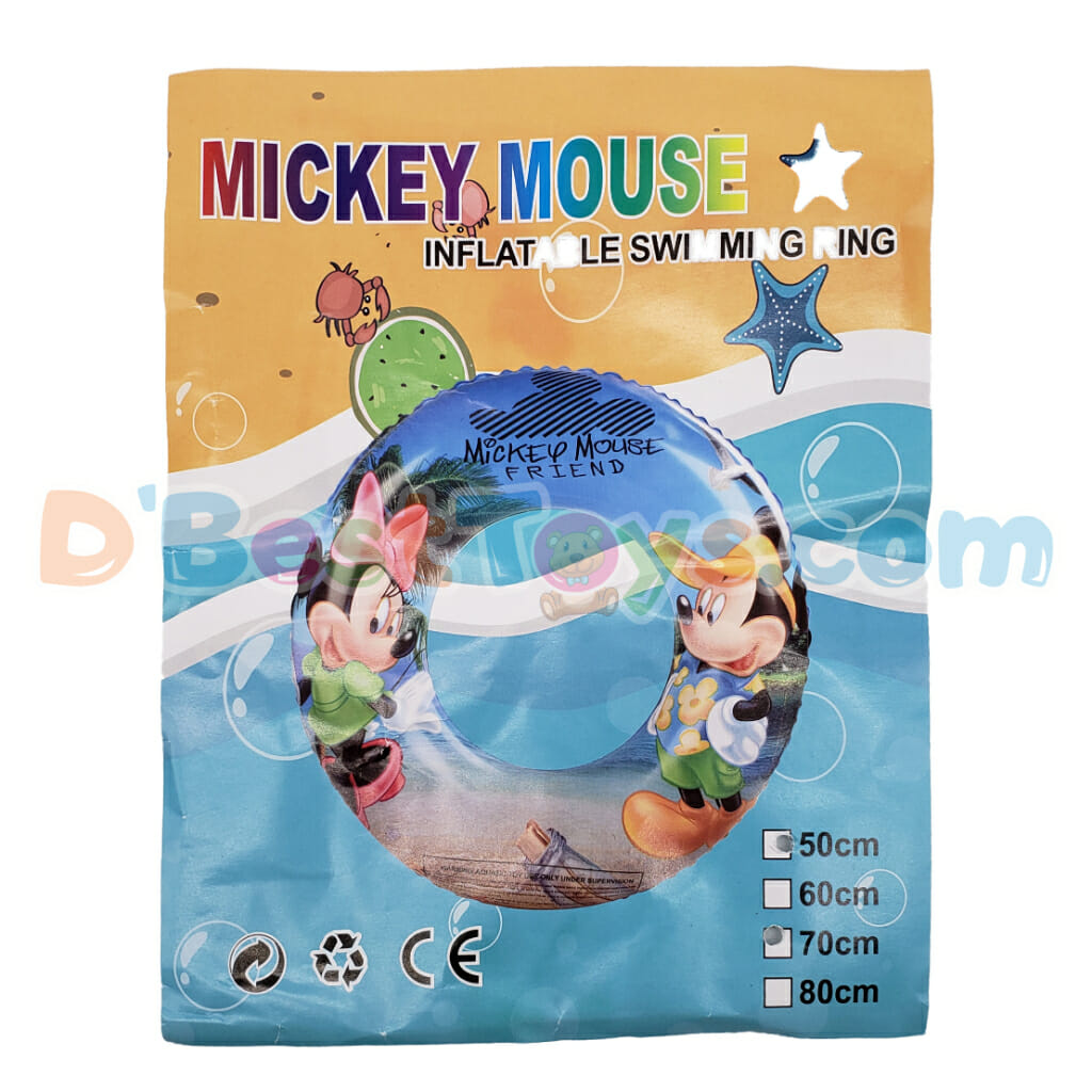 inflatable swimming ring mickey mouse