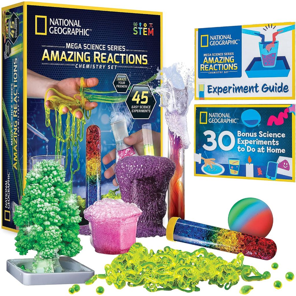 national geographic amazing chemistry set mega chemistry kit with over 15 science e (1) (1)