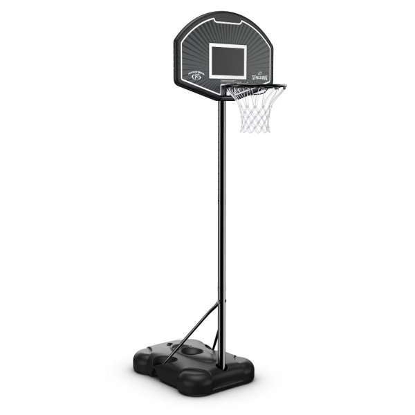 spalding eco composite 32 in. telescoping portable basketball hoop system