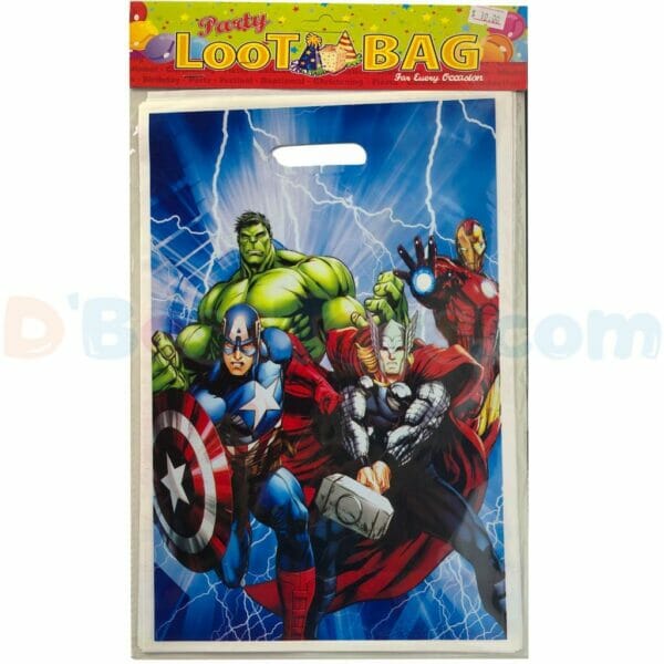 avengers party loot bag
