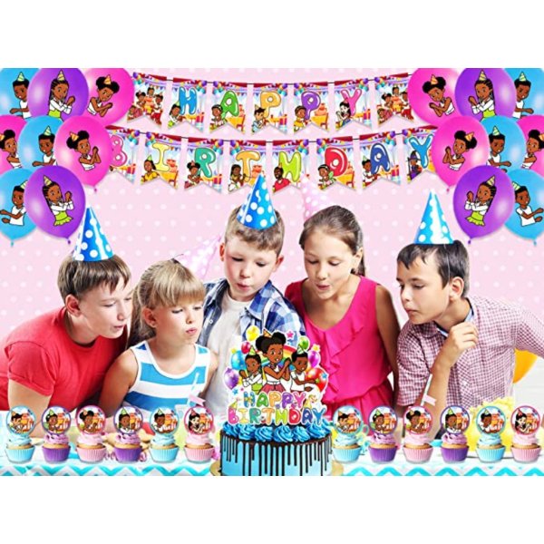 gracie's corner birthday supplies set (4)