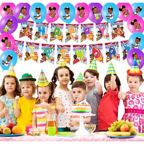 gracie's corner birthday supplies set (5)