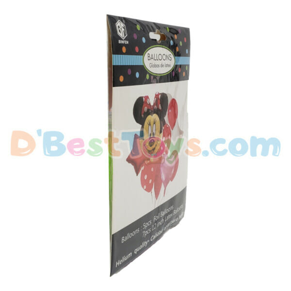 happy birthday minnie :mickey party balloons (red:blue)9
