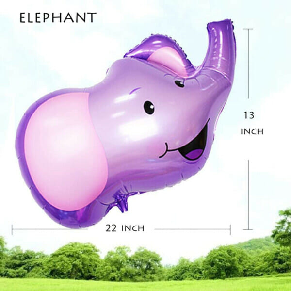 jungle safari birthday party decorations 6 pack giant safari animal balloons for kids safari (7)