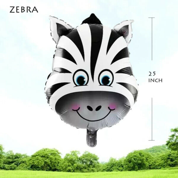 jungle safari birthday party decorations 6 pack giant safari animal balloons for kids safari (8)