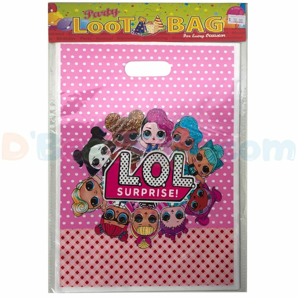 l.o.l surprise party loot bag