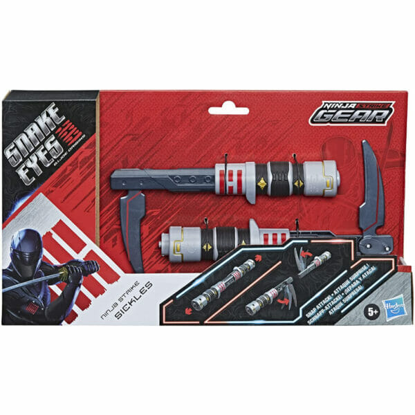 hasbro snake eyes gi joe origins ninja strike gear ninja strike sickles5