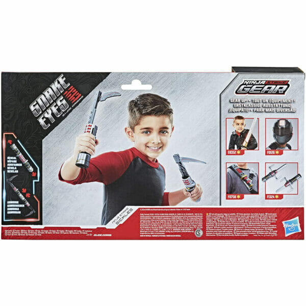 hasbro snake eyes gi joe origins ninja strike gear ninja strike sickles6