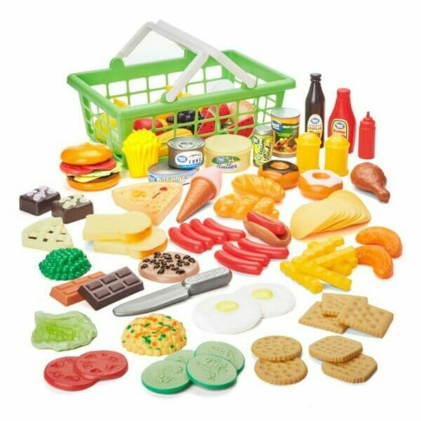 kid connection play food set, 100 pieces 1