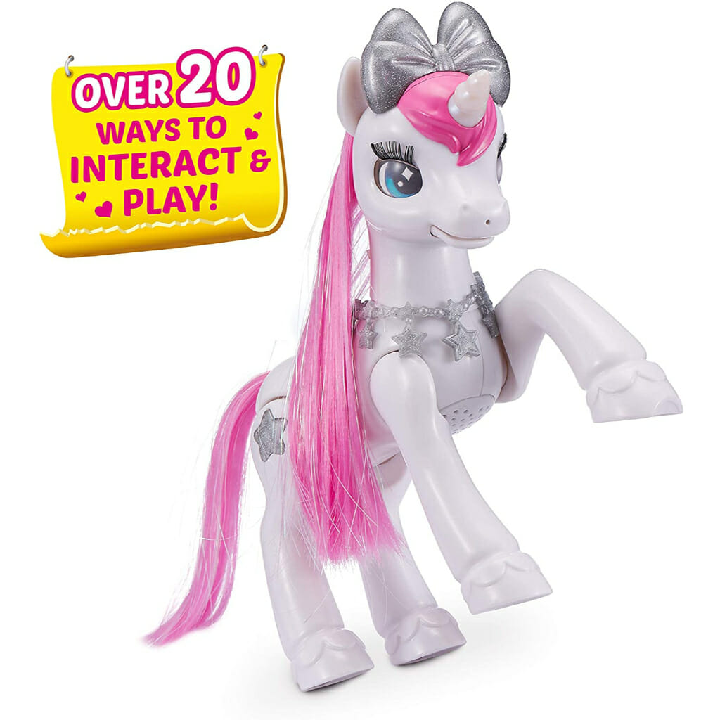 pets alive my magical unicorn in stable battery powered interactive robotic toy playset2 pets alive my magical unicorn in stable battery powered interactive robotic toy playset2