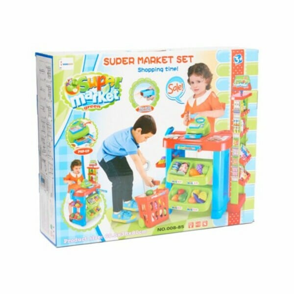 super market cash register 47 piece play set1