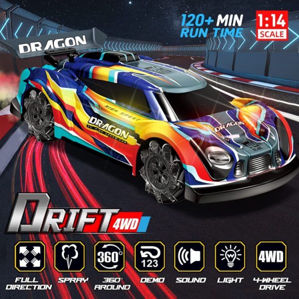dragon rc high speed drift car 4wd (4)