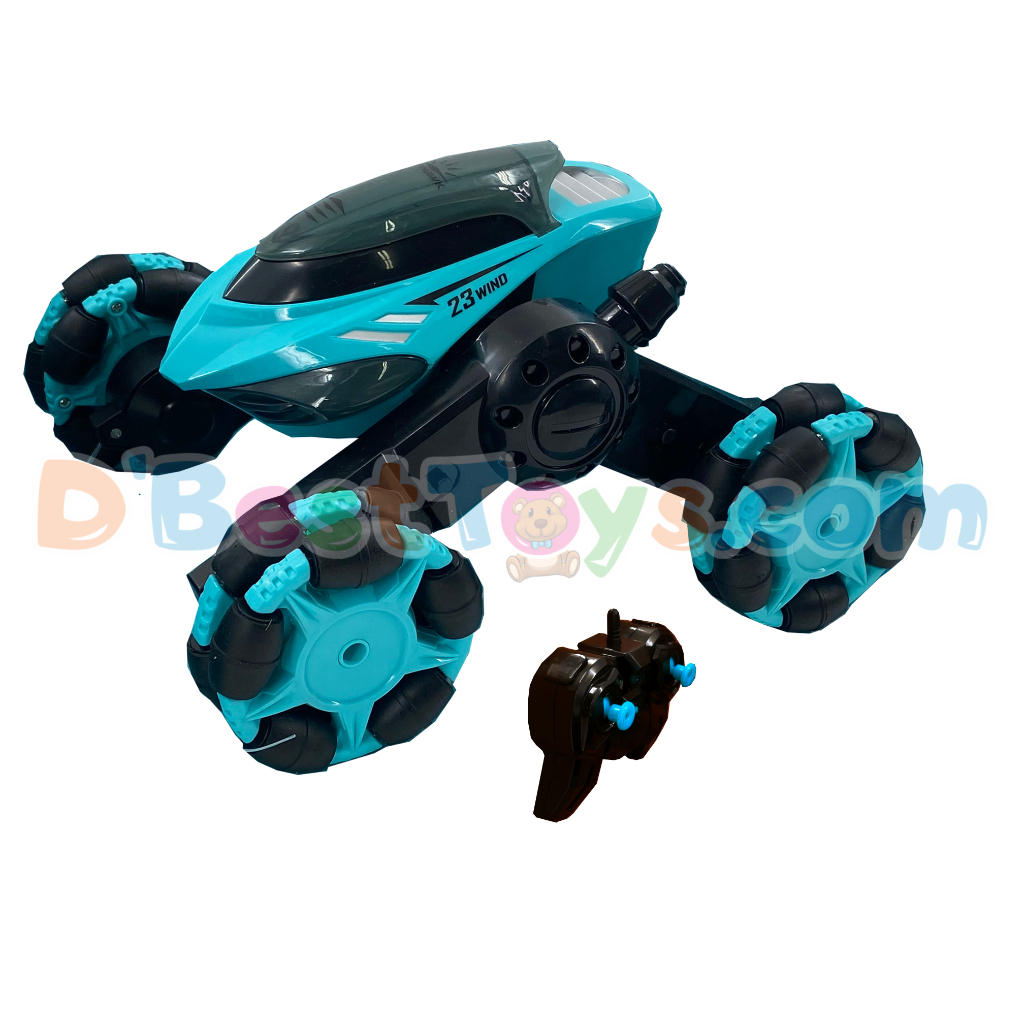 mkb exploration drift vehicle stunt car r:c blue