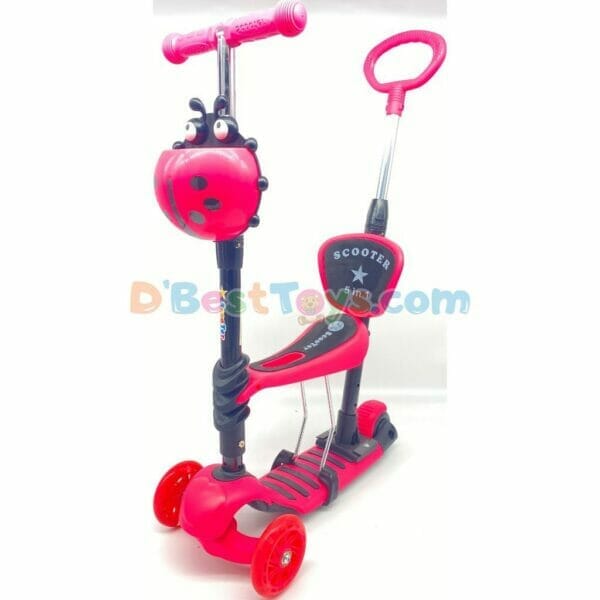 star scooter 5 in 1 pink5