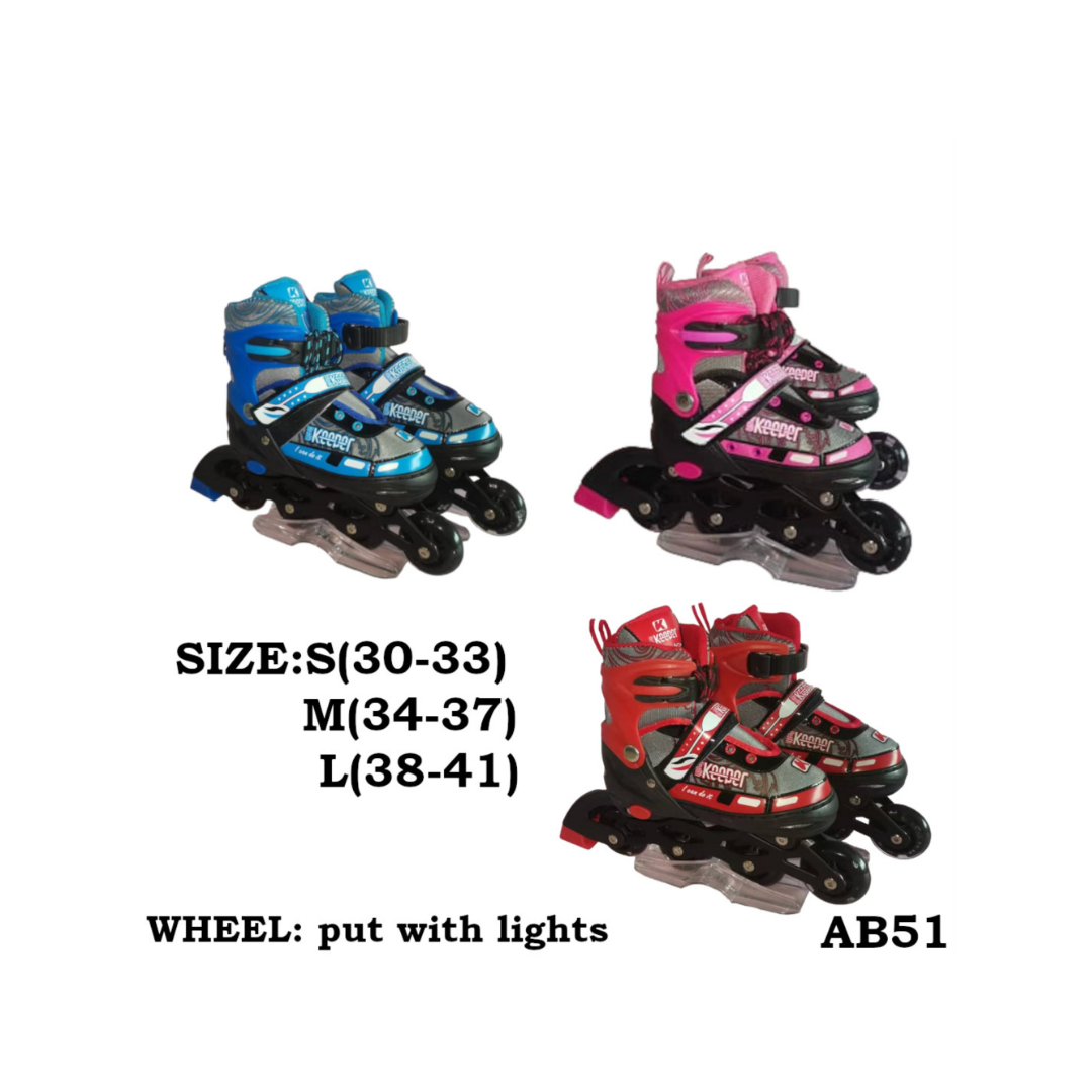 kids roller skated (light up wheels)