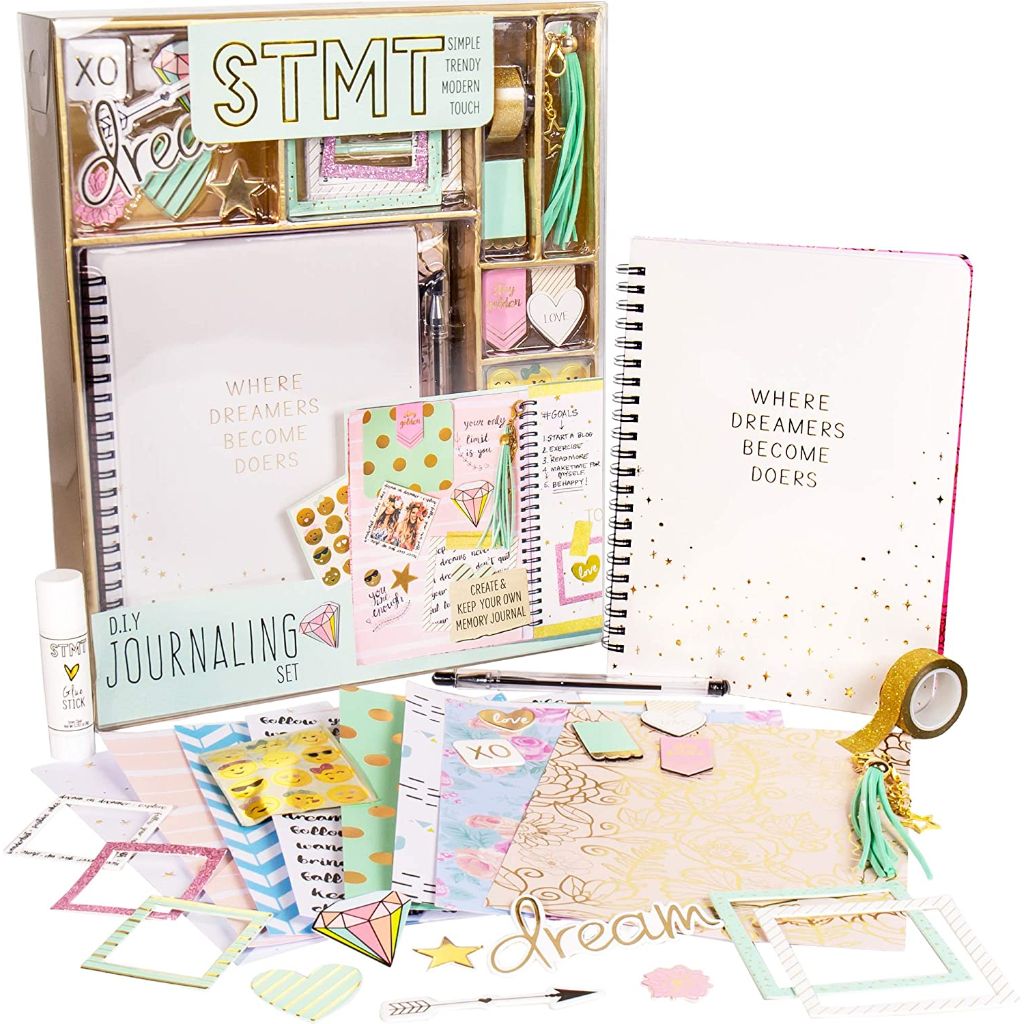 stmt d.i.y. dreamers become doers journaling set