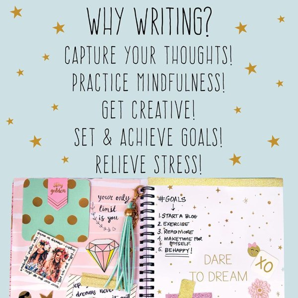 stmt d.i.y. dreamers become doers journaling set4