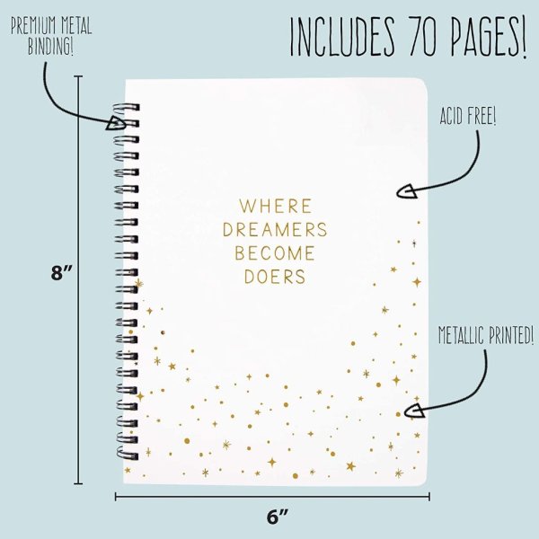 stmt d.i.y. dreamers become doers journaling set5