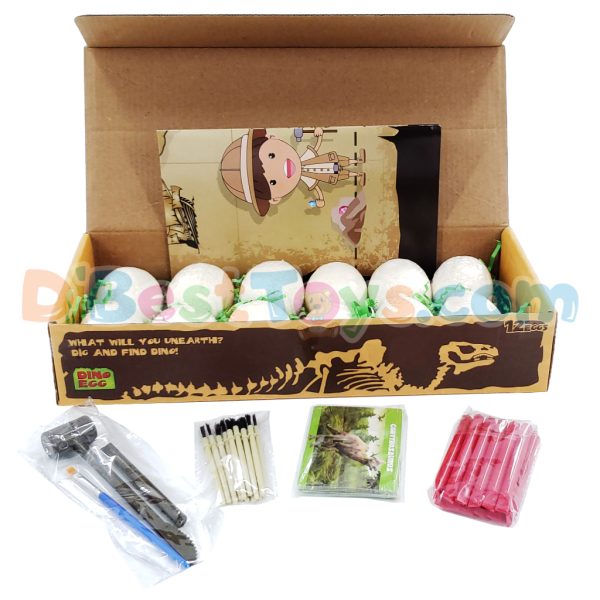 12pcs dino fossil eggs3