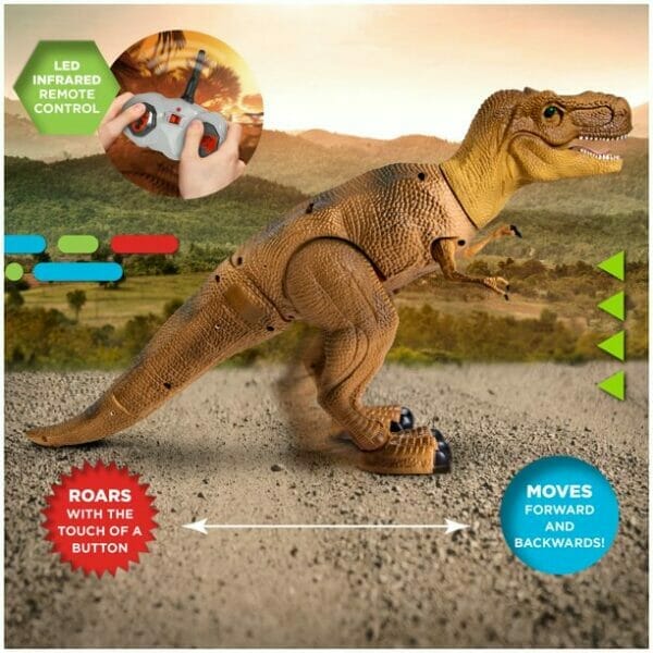 discovery kids remote control rc t rex dinosaur5