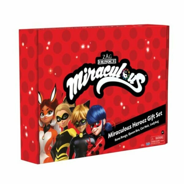 miraculous heroez doll playset, 4 pieces1