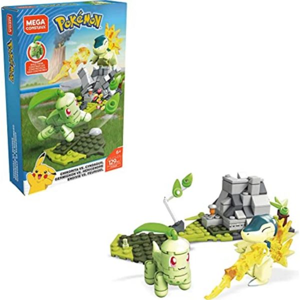 pokemon chikorita vs. cyndaquil 1