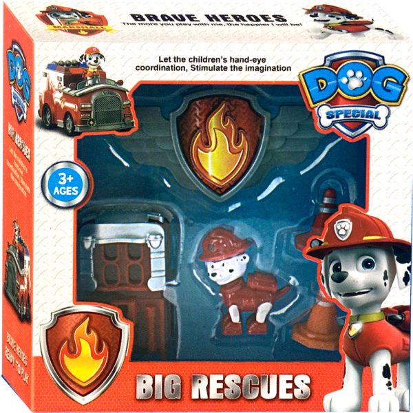 paw patrol big heroes big rescue figurines (characters vary)1