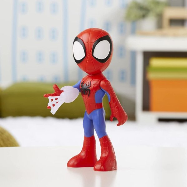 spidey and his amazing friends hasbro marvel supersized spidey 9 inch action figure3