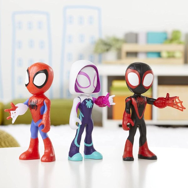 spidey and his amazing friends hasbro marvel supersized spidey 9 inch action figure4