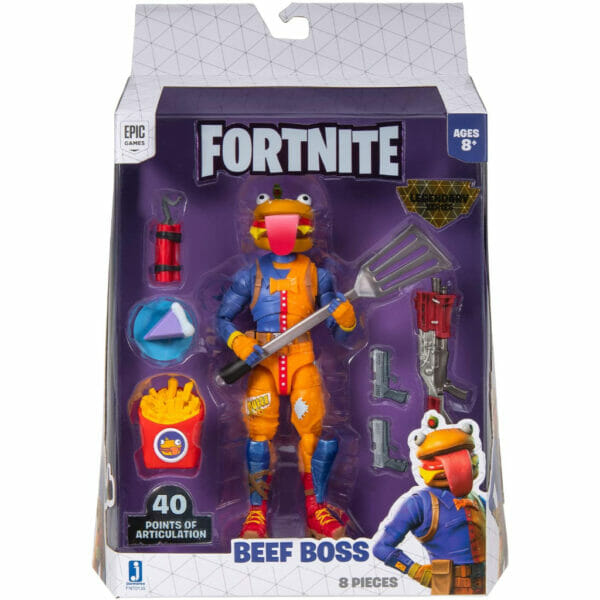 fortnite 6″ legendary series figure, beef boss7