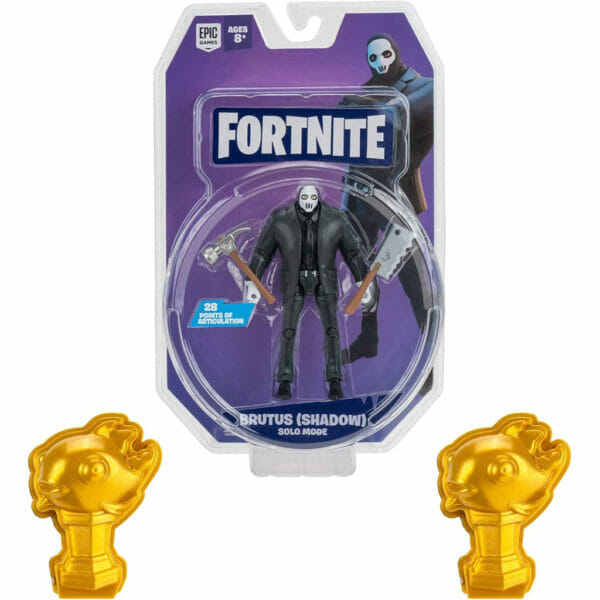 fortnite brutus (shadow) solo mode core figure and 2 mythic goldfish collectibles2