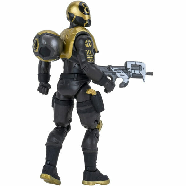 fortnite preset pack, glider with 4 inch articulated 8 ball (gold) figure6