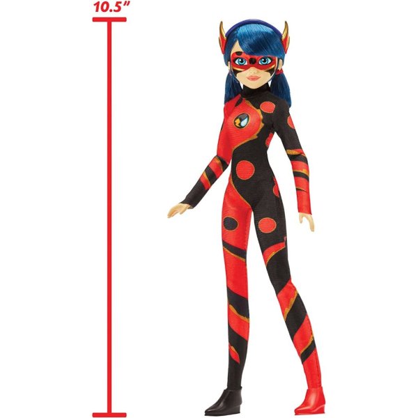 miraculous ladybug dragonbug 10 5 fashion doll with lonng kwami and dragon headband3