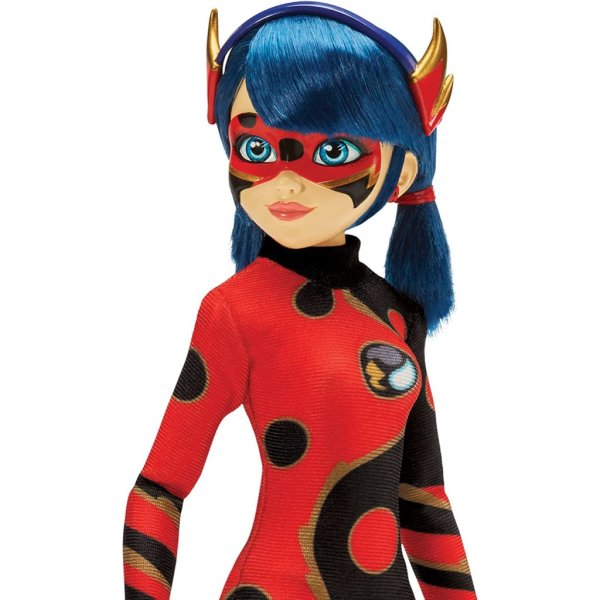 miraculous ladybug dragonbug 10 5 fashion doll with lonng kwami and dragon headband4