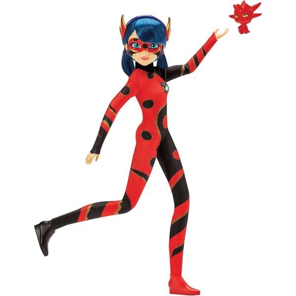 miraculous ladybug dragonbug 10 5 fashion doll with lonng kwami and dragon headband5