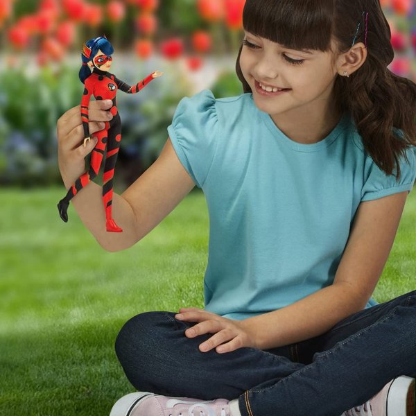 miraculous ladybug dragonbug 10 5 fashion doll with lonng kwami and dragon headband7