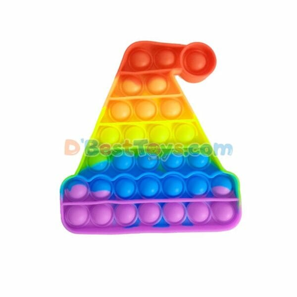 push pop it sensory toy colorful hat