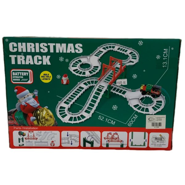 christmas train track(battery operated)2