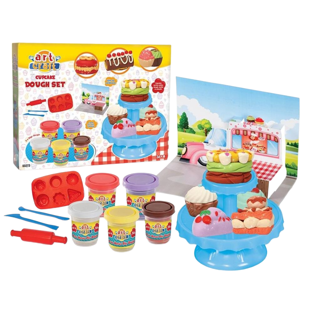 cupcake art & craft dough set