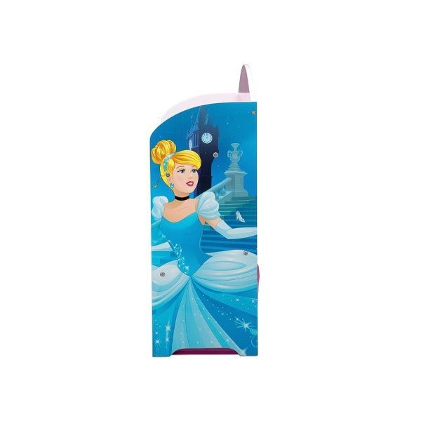 delta children deluxe book & toy organizer, greenguard gold certified, disney princess, 1 count6