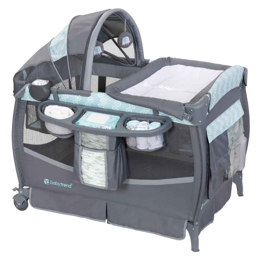 deluxe ii nursery center hexagon geo