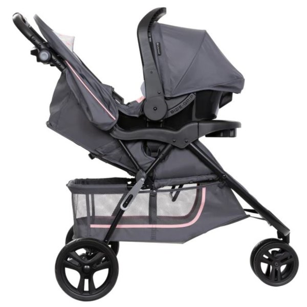 ez ride plus travel system butterfly rain2