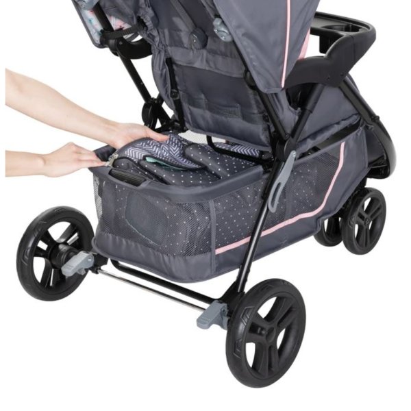 ez ride plus travel system butterfly rain8