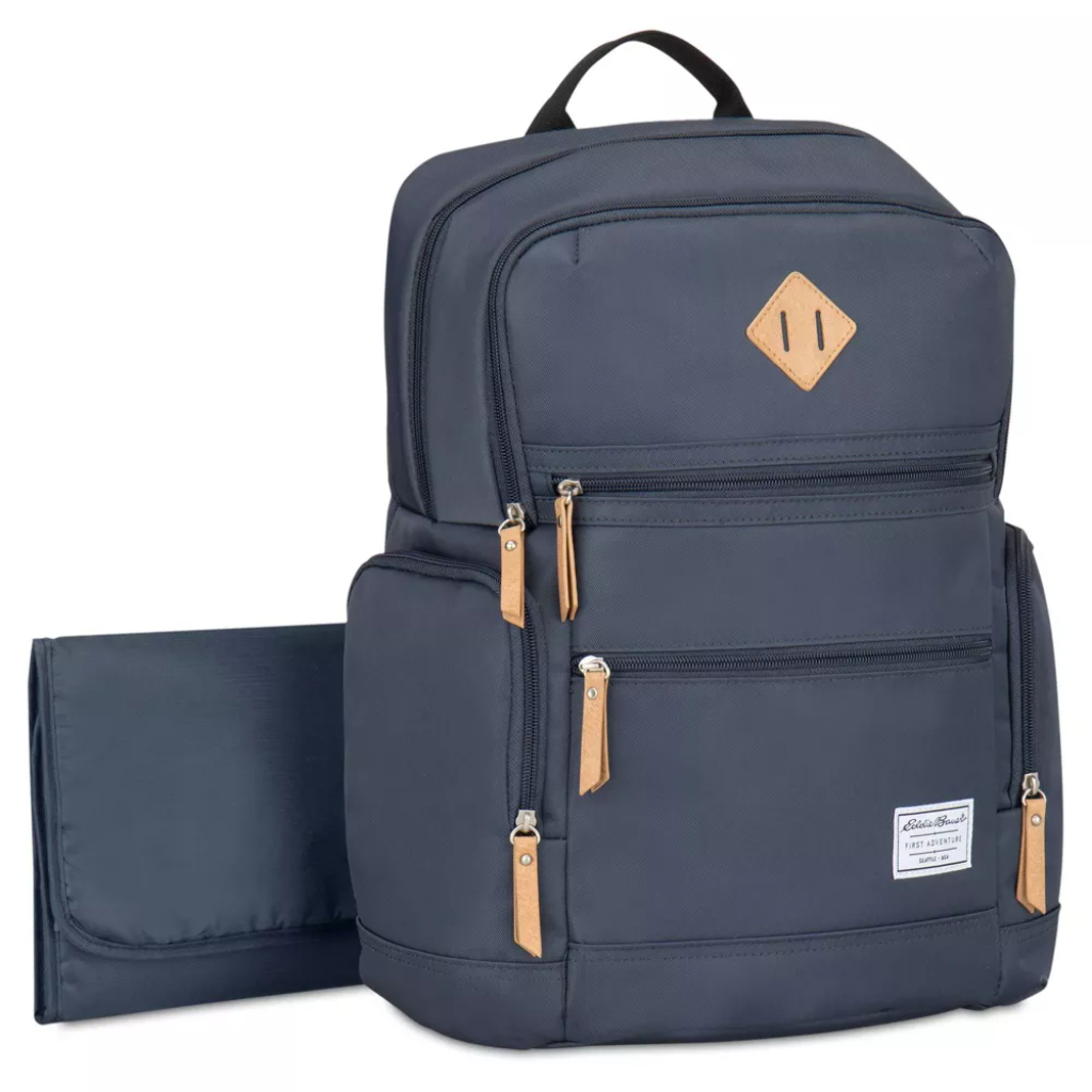eddie bauer highlands peak diaper bag backpack gray1