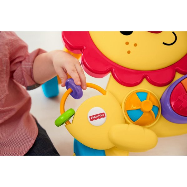 fisher price baby & toddler toy musical lion walker push along2