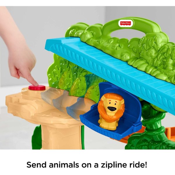 fisher price little people toddler playset share & care safari 2 ft tall toy3