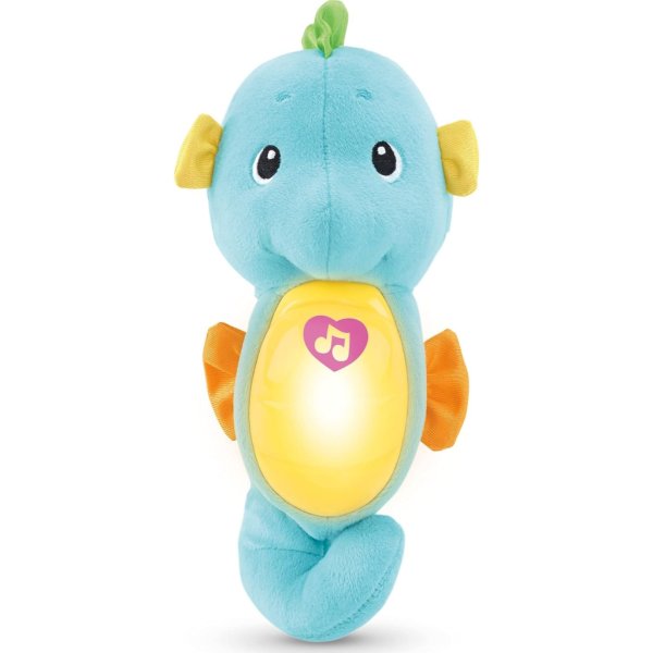 fisher price soothe & glow seahorse blue1
