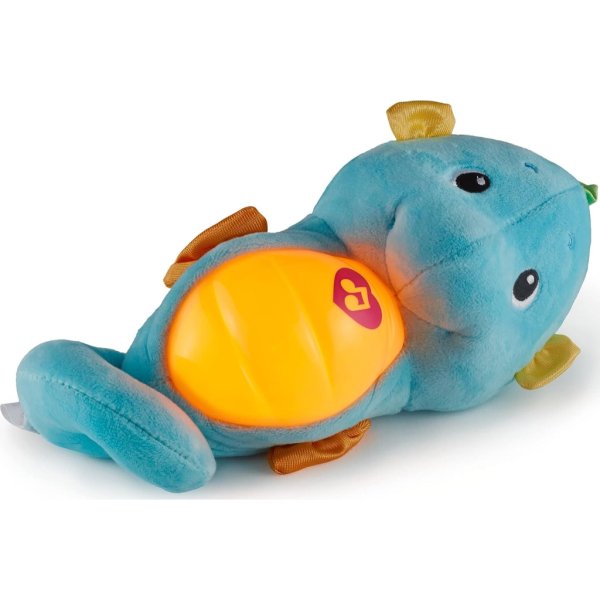 fisher price soothe & glow seahorse blue2